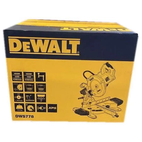 DWS778 XPS piła ukośnica DeWALT