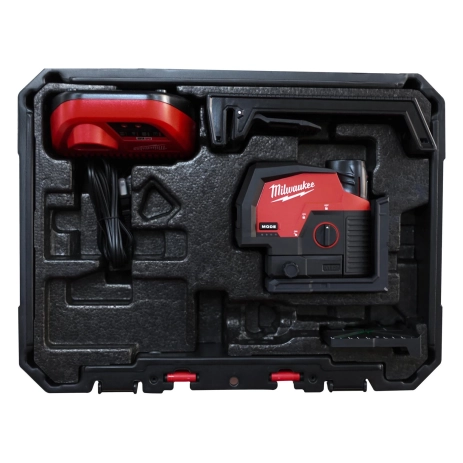 M12 CLLP-302C laser zielony krzyżowy liniowo-punktowy 2x3,0Ah Milwaukee - zdjęcie 4