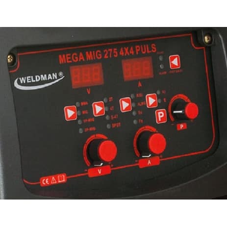 MEGA MIG 275 4x4 PULS półautomat inwertorowy Weldman